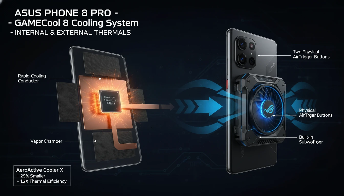 نظام تبريد الهاتف