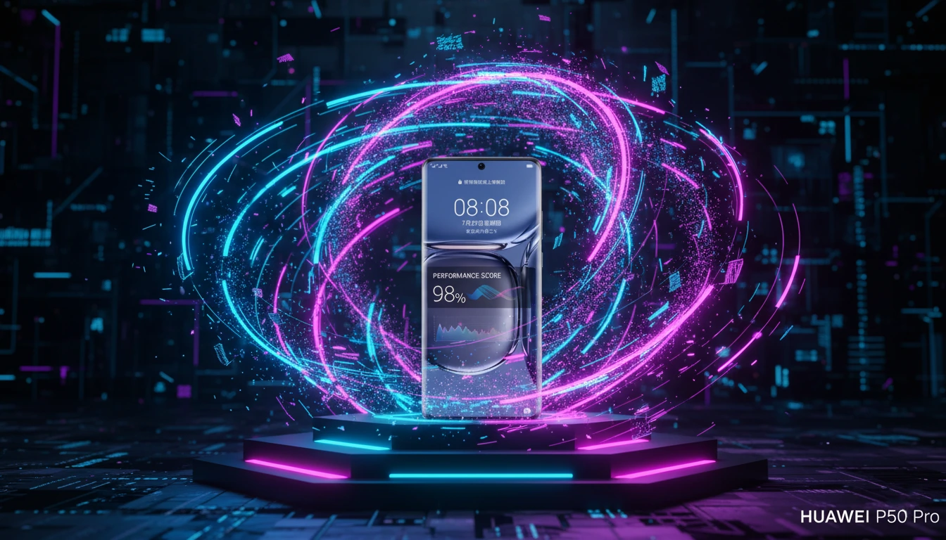 أداء Huawei P50 Pro مع معالج Kirin 9000.